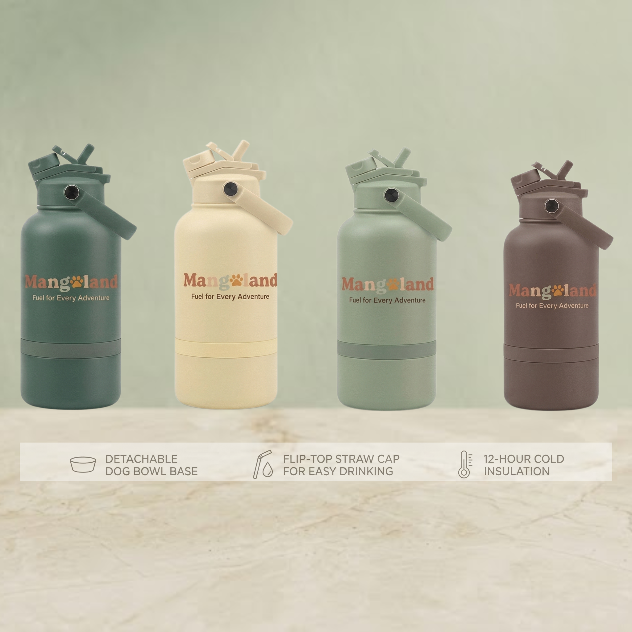 The 2-in-1 Everyday Adventure Travel Bottle