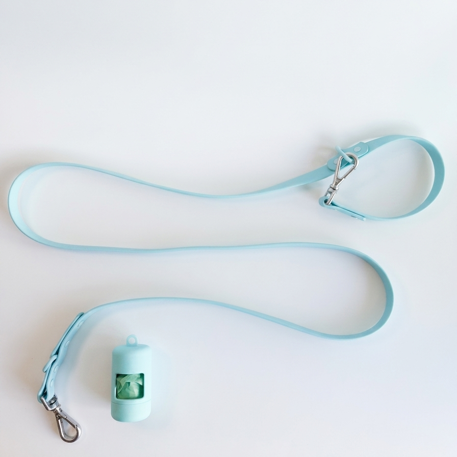 The City Harness Set – Mint Blue