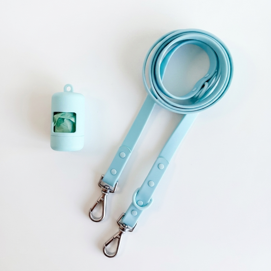 The City Harness Set – Mint Blue