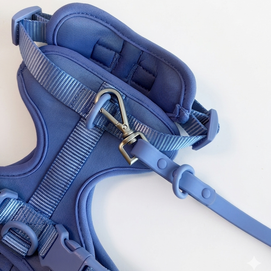The City Harness Set - Summer blue