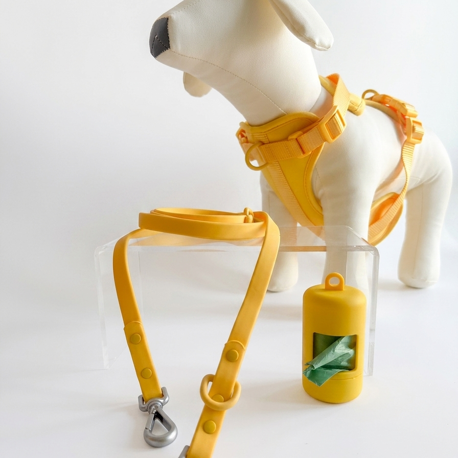 The City Harness Set - Bright Yellow